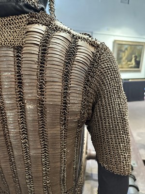 Lot 68 - A SOUTH INDIAN COMPOSITE FULL ARMOUR, 16TH/17TH CENTURY, PROBABLY ADONI, ANDHRA PRADESH