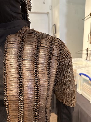 Lot 68 - A SOUTH INDIAN COMPOSITE FULL ARMOUR, 16TH/17TH CENTURY, PROBABLY ADONI, ANDHRA PRADESH