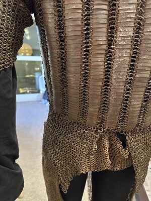 Lot 68 - A SOUTH INDIAN COMPOSITE FULL ARMOUR, 16TH/17TH CENTURY, PROBABLY ADONI, ANDHRA PRADESH