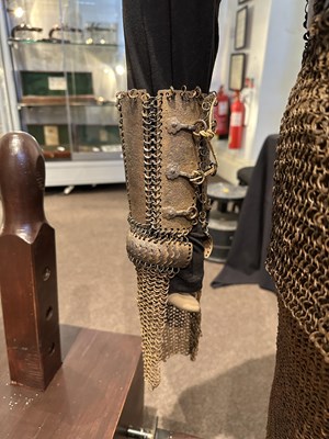 Lot 68 - A SOUTH INDIAN COMPOSITE FULL ARMOUR, 16TH/17TH CENTURY, PROBABLY ADONI, ANDHRA PRADESH