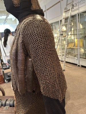 Lot 68 - A SOUTH INDIAN COMPOSITE FULL ARMOUR, 16TH/17TH CENTURY, PROBABLY ADONI, ANDHRA PRADESH