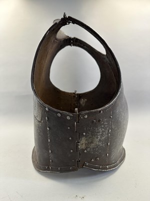Lot 72 - A COMPOSITE SOUTH INDIAN CUIRASS, 17TH/18TH CENTURY, PROBABLY HYDERABAD, ANDHRA PRADESH