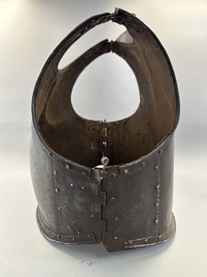 Lot 72 - A COMPOSITE SOUTH INDIAN CUIRASS, 17TH/18TH CENTURY, PROBABLY HYDERABAD, ANDHRA PRADESH