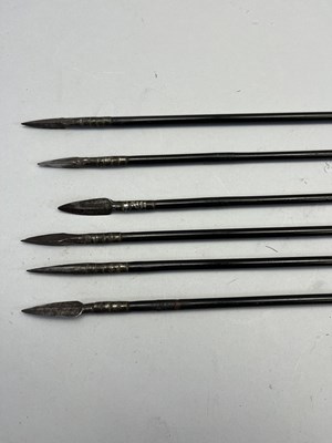 Lot 78 - A RARE INDIAN RITUAL ARROW, 18TH/19TH CENTURY AND TWENTY-FOUR FURTHER NORTH INDIAN ARROWS, 18TH/19TH CENTURY
