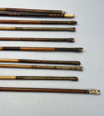 Lot 78 - A RARE INDIAN RITUAL ARROW, 18TH/19TH CENTURY AND TWENTY-FOUR FURTHER NORTH INDIAN ARROWS, 18TH/19TH CENTURY
