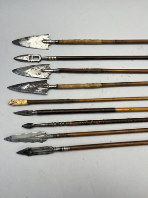 Lot 78 - A RARE INDIAN RITUAL ARROW, 18TH/19TH CENTURY AND TWENTY-FOUR FURTHER NORTH INDIAN ARROWS, 18TH/19TH CENTURY