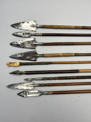 Lot 78 - A RARE INDIAN RITUAL ARROW, 18TH/19TH CENTURY AND TWENTY-FOUR FURTHER NORTH INDIAN ARROWS, 18TH/19TH CENTURY