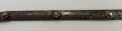 Lot 76 - A RARE INDIAN EXPANDING SHOT, 18TH/19TH CENTURY
