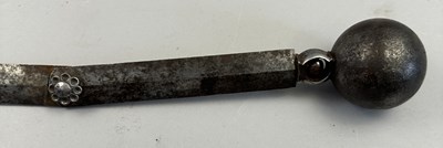 Lot 76 - A RARE INDIAN EXPANDING SHOT, 18TH/19TH CENTURY