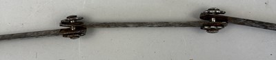 Lot 76 - A RARE INDIAN EXPANDING SHOT, 18TH/19TH CENTURY