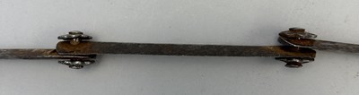 Lot 76 - A RARE INDIAN EXPANDING SHOT, 18TH/19TH CENTURY