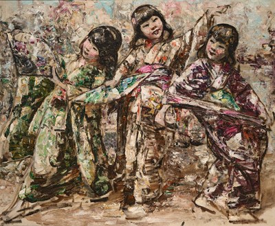 Lot 43A - EDWARD ATKINSON HORNEL (SCOTTISH 1864-1933)