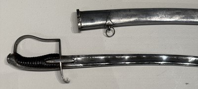 Lot 591 - A 1788 PATTERN LIGHT CAVALRY TROOPER’S SWORD