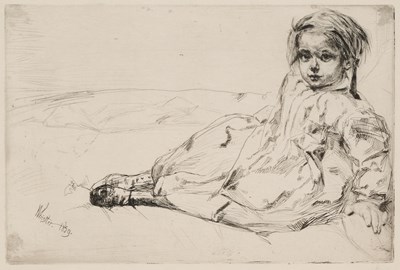 Lot 427 - JAMES ABBOTT MCNEILL WHISTLER (BRITISH 1834-1903)