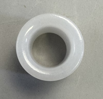 Lot 505 - □ A CHINESE WHITE JADE ARCHERS RING, QING DYNASTY, 19TH CENTURY