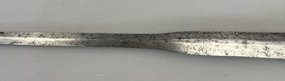 Lot 572 - □ A SILVER-HILTED SMALL-SWORD, LONDON, 1761, MARK OF WILLIAM KINMAN