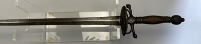 Lot 570 - A COMPOSITE TRANSITIONAL SMALLSWORD, LATE 17TH CENTURY