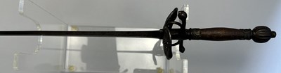 Lot 570 - A COMPOSITE TRANSITIONAL SMALLSWORD, LATE 17TH CENTURY