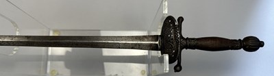 Lot 570 - A COMPOSITE TRANSITIONAL SMALLSWORD, LATE 17TH CENTURY