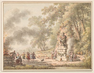 Lot 43 - ATTRIBUTED TO LUIGI MAYER (ITALIAN / GERMAN 1755-1803)