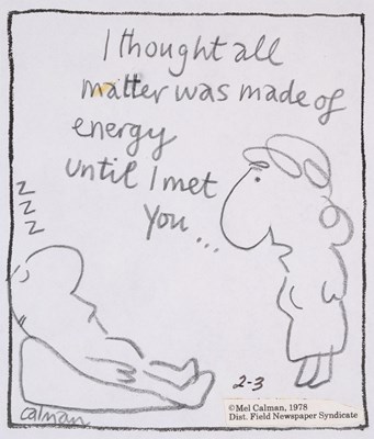 Lot 34 - MEL CALMAN (BRITISH 1931-1994)