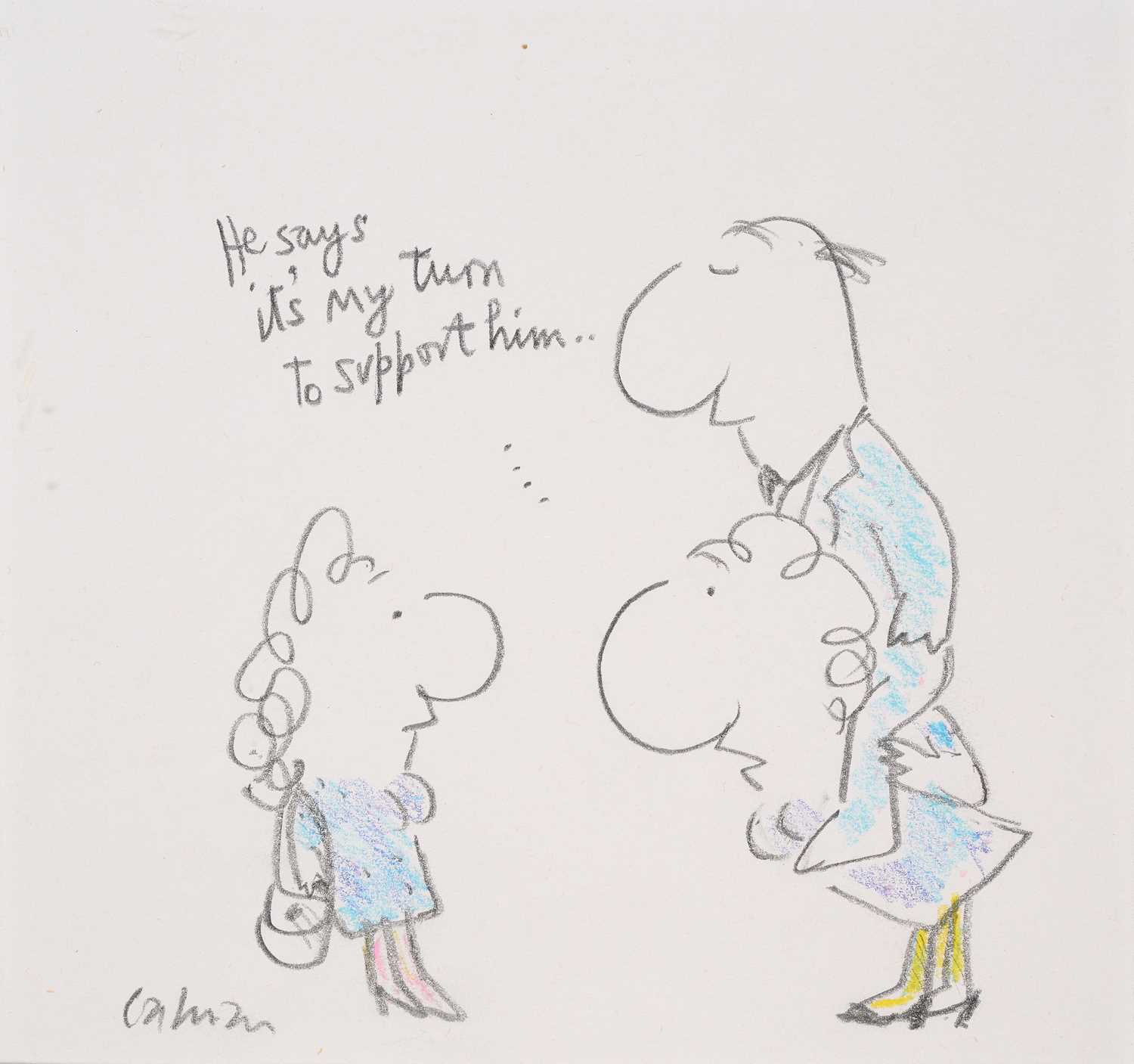 Lot 38 - MEL CALMAN (BRITISH 1931-1994)