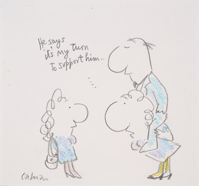 Lot 38 - MEL CALMAN (BRITISH 1931-1994)