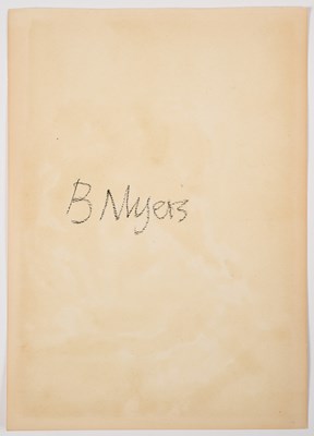Lot 276 - BERNARD MYERS (BRITISH 1925-2007)