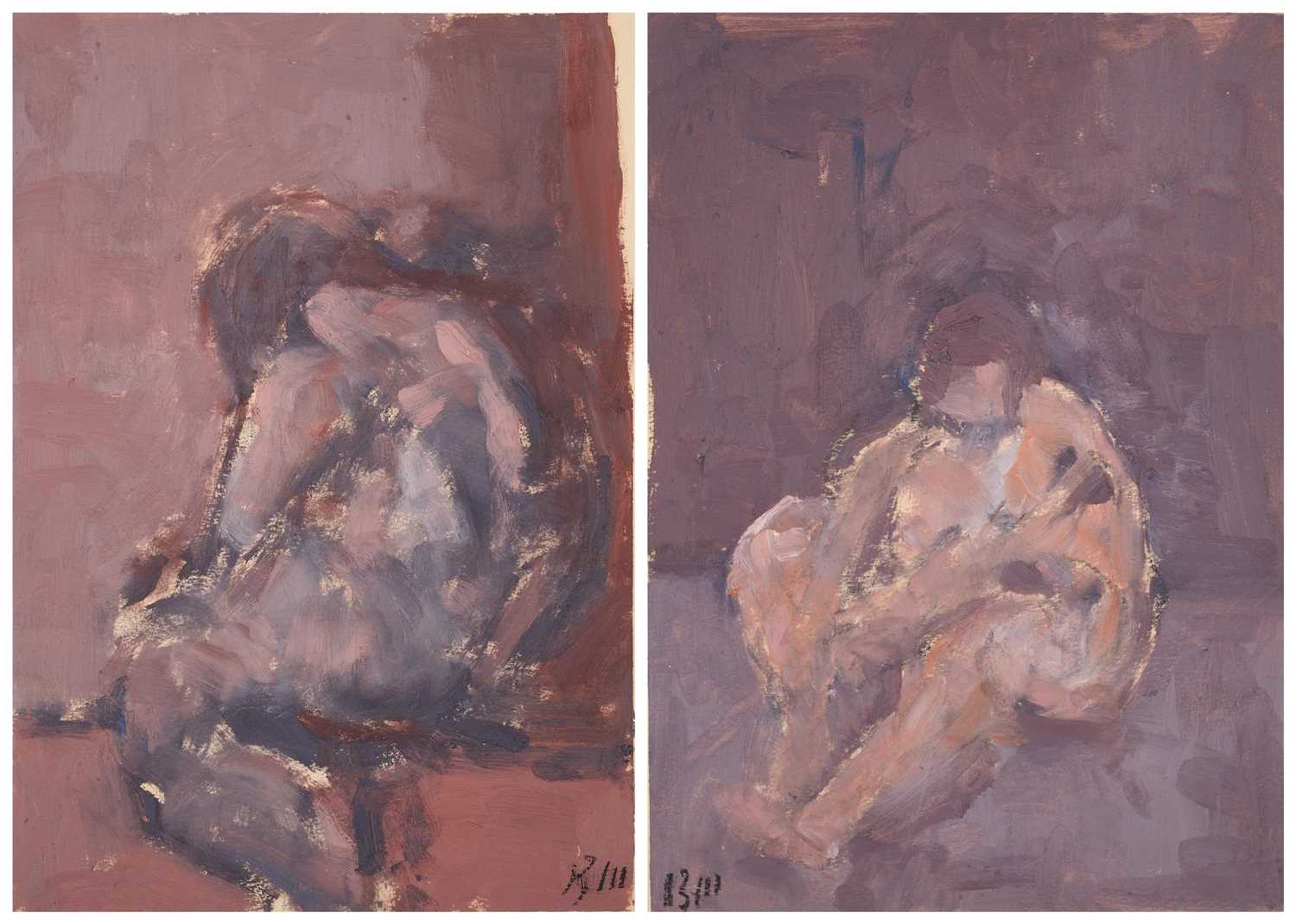 Lot 276 - BERNARD MYERS (BRITISH 1925-2007)