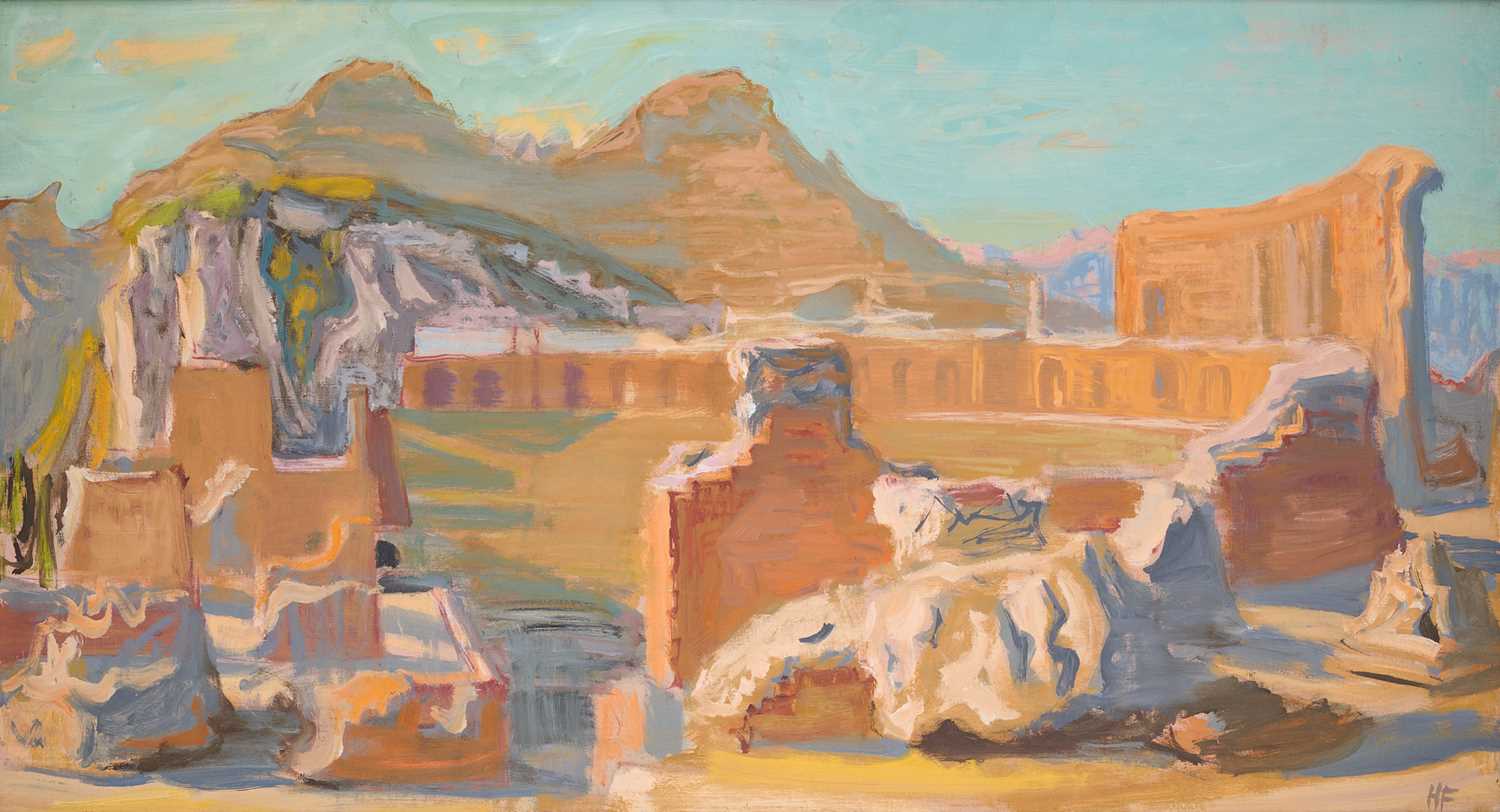 Lot 52 - HANS FEIBUSCH (GERMAN-BRITISH 1898-1998)