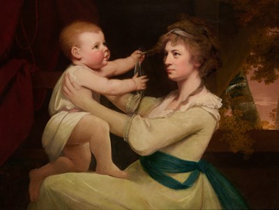 Lot 27 - FOLLOWER OF JOSEPH WRIGHT OF DERBY RA (BRITISH 1734-1797)
