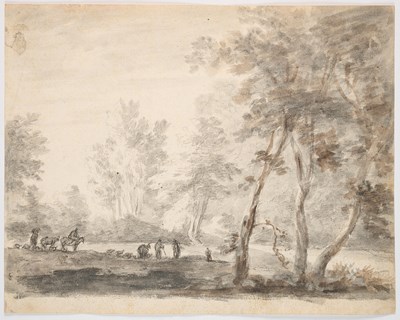 Lot 55 - A QUANTITY OF 18TH AND EARLY 19TH CENTURY DRAWINGS AND WATERCOLOURS