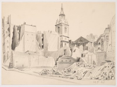 Lot 54 - HANS FEIBUSCH (GERMAN-BRITISH 1898-1998)