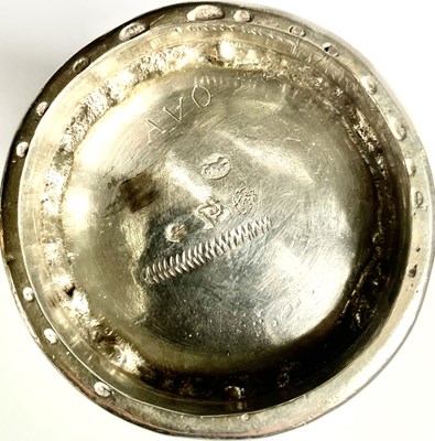 Lot 58 - A DUTCH SILVER BEAKER, MAKER'S MARK UNIDENTIFIED, DORDRECHT, 1646