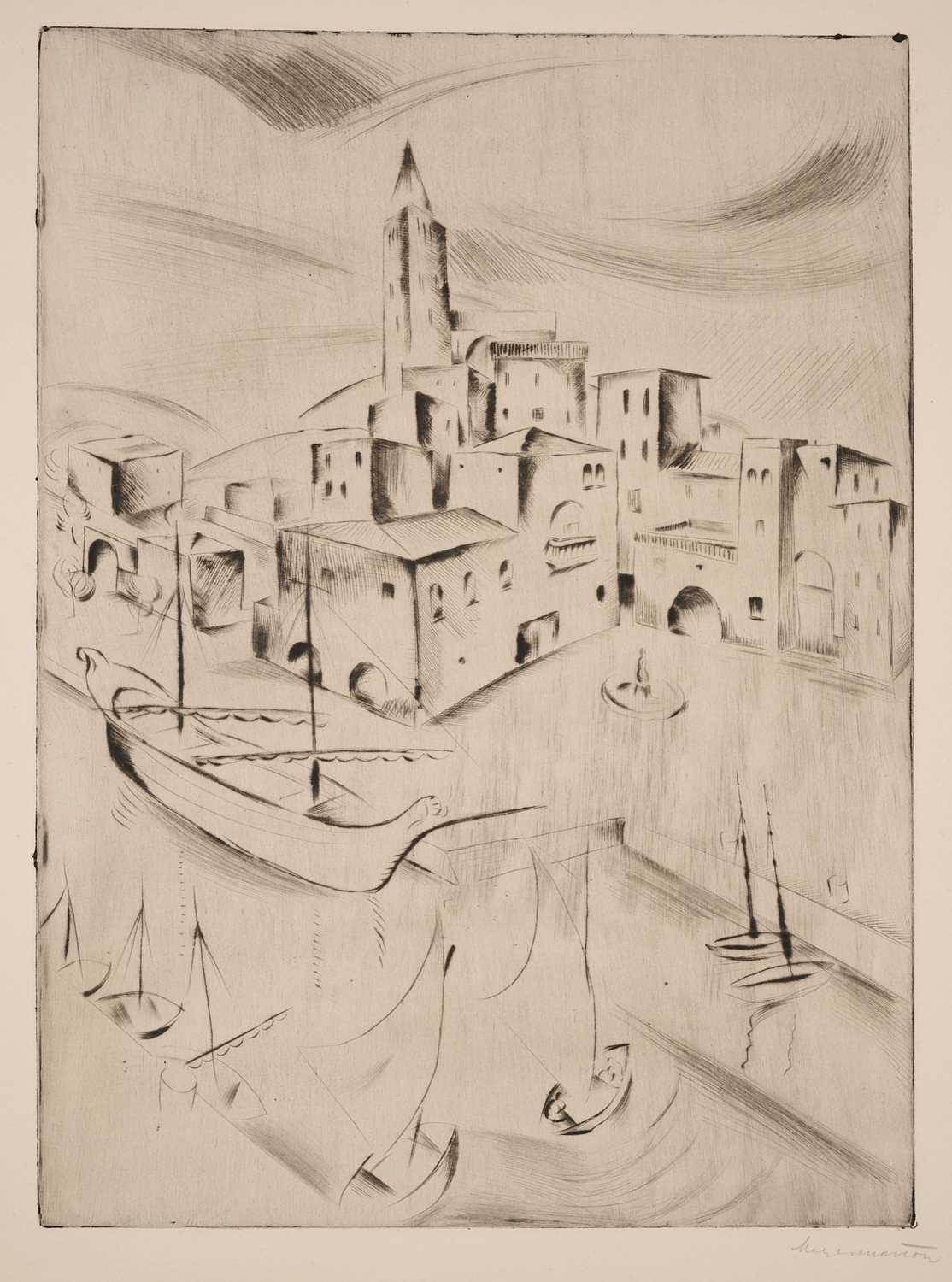 Lot 9 - GEORGE MAYER-MARTON (HUNGARIAN 1897-1960)