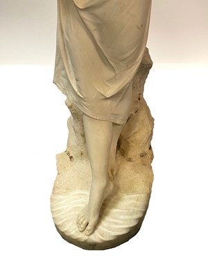 Lot 27 - CESARE LAPINI (1848-1893): 'COM'È FREDDA'