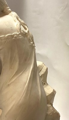 Lot 27 - CESARE LAPINI (1848-1893): 'COM'È FREDDA'
