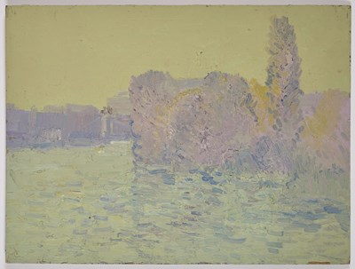 Lot 158 - BERNARD MYERS  (BRITISH 1925-2007)
