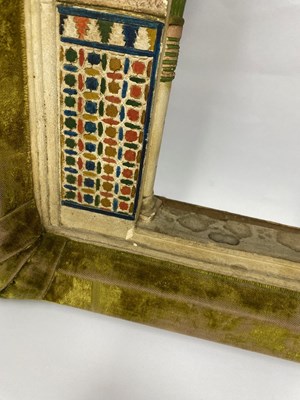 Lot 21 - A SPANISH ARCHITECTURAL MODEL OF AN ARCH IN THE ALHAMBRA, GRANADA, LATE 19TH / EARLY 20TH CENTURY