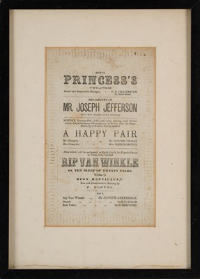 Lot 78 - THE PRINCESS' S THEATRE PLAYBILL