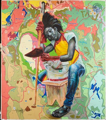 Lot 21 - JEAN DAVID NKOT (CAMEROONIAN B.1989)