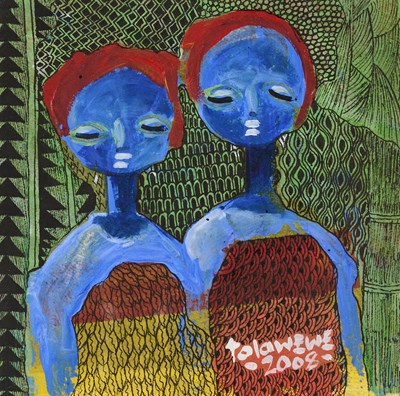 Lot 8 - TOLA WEWE (NIGERIAN B.1959)