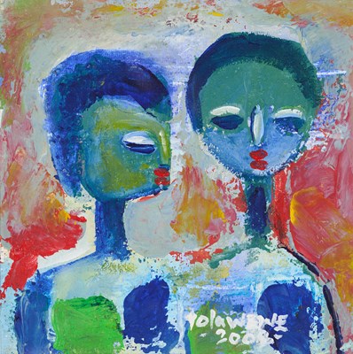 Lot 9 - TOLA WEWE (NIGERIAN B.1959)
