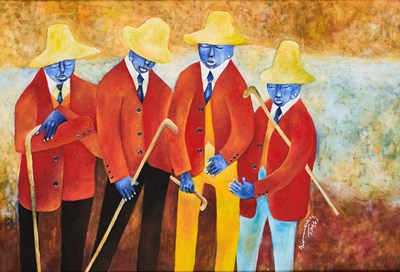 Lot 15 - STEPHEN GWOKTCHO (UGANDAN B.1962)