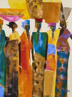 Lot 515 - LARRY OTOO (GHANAIAN B.1956)