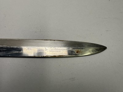 Lot 96 - AN INDIAN DECORATED SWORD WITH BLADE BY WILKINSON, PALL MALL, LONDON, NO. 9240 FOR 1858