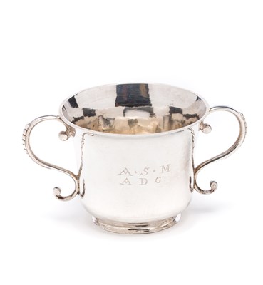 Lot 400 - A CHANNEL ISLANDS SILVER PORRINGER (OR...