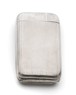Lot 421 - A VICTORIAN SILVER COMBINED CIGARETTE / VESTA...