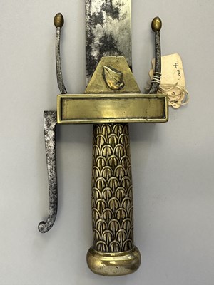 Lot 253 - A RARE FRENCH GLAIVE FOR THE ECOLE DE MARS, CIRCA 1794