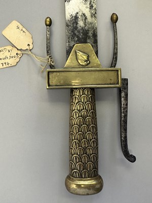 Lot 253 - A RARE FRENCH GLAIVE FOR THE ECOLE DE MARS, CIRCA 1794